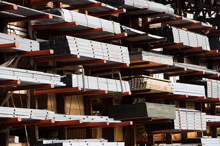 material de construcao barato pilha de materiais