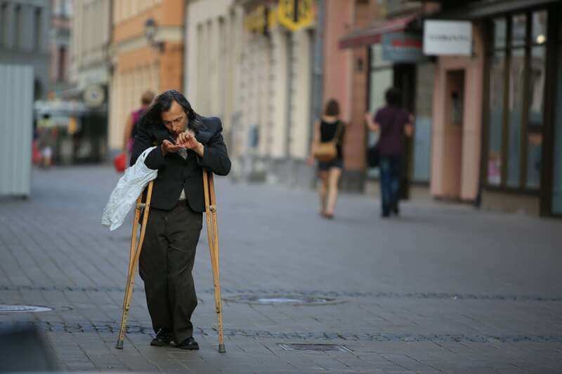 acessibilidade muletas