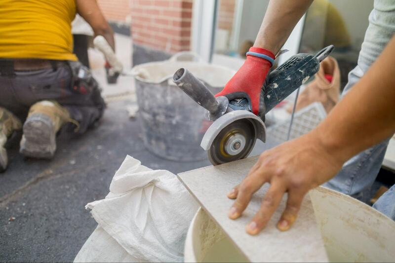 como cortar porcelanato serra