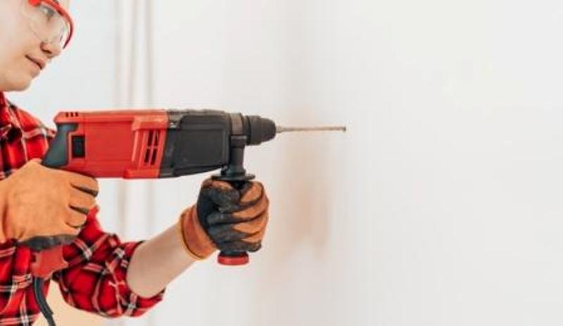 como usar furadeira partes do equipamento